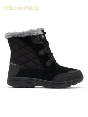 Waterproof Insulated Ankle Snow Boots with Faux Fur Collar & Omni-Grip